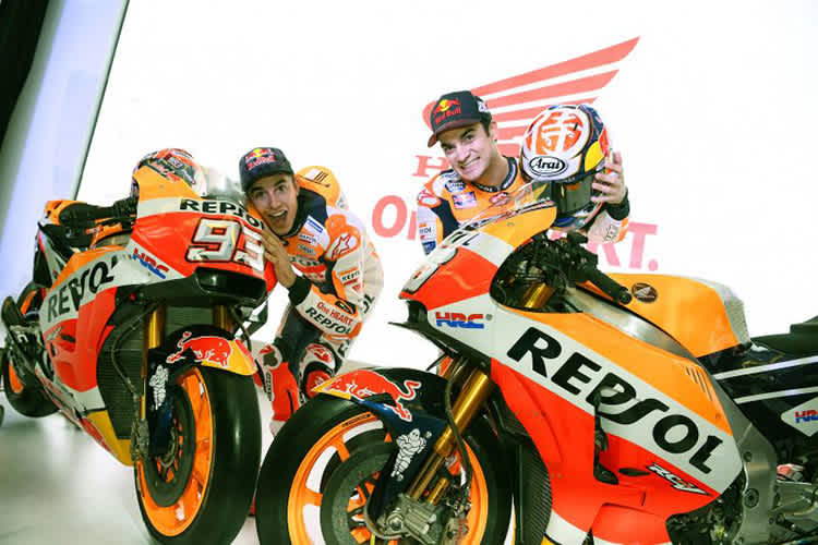 Marc Márquez und Dani Pedrosa