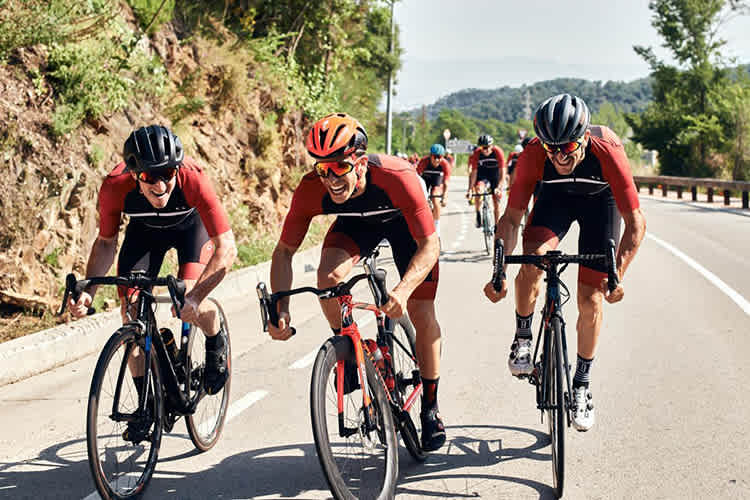 Marc Márquez bei der «Oakley’s Cycle Tour» in Barcelona 