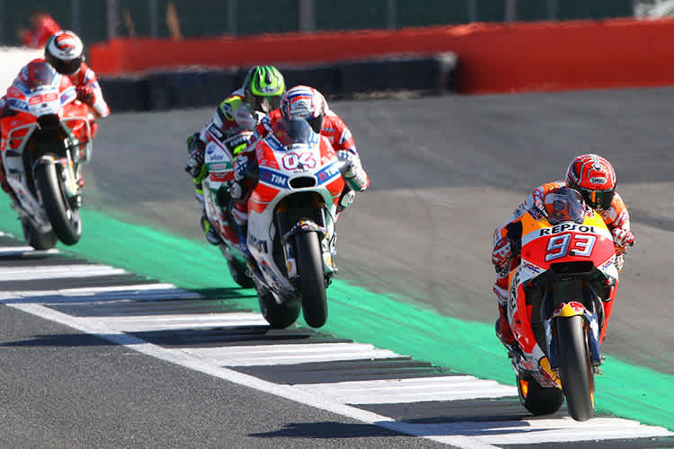 Marc Márquez auf der Honda RC213V