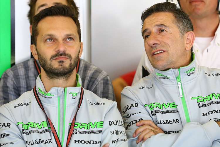 Sportdirektor Gino Borsoi und Jorge Martinez