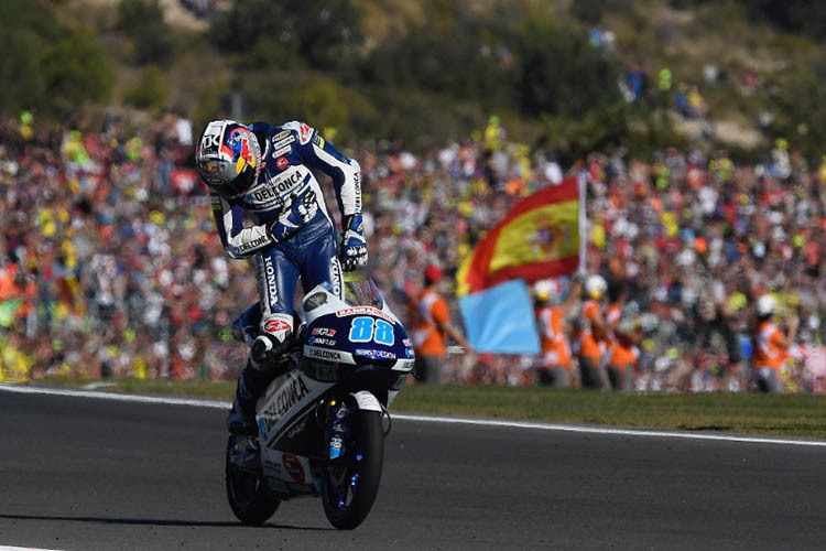 Jorge Martin feierte seinen ersten GP-Sieg vor heimischem Publikum