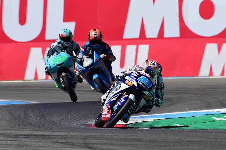 Sieger Jorge Martin (88) vor Bastianini (33) und Canet (44) 