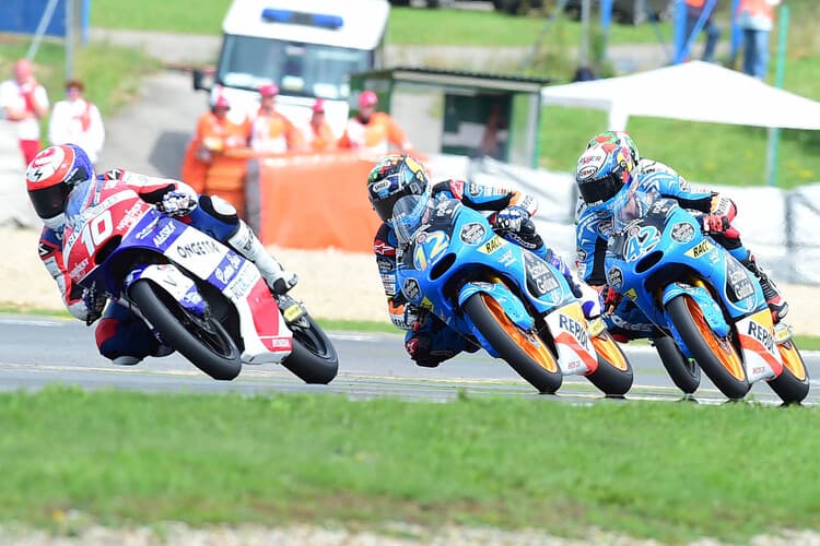 Brünn-GP: Alexis Masbou im Rennen Márquez und Rins