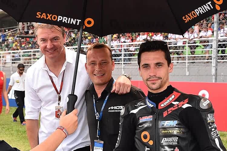 Terrell Thien (li.) hat Dirk Heidolf bereits als Teammanager ersetzt. Alexis Masbou wird auch 2016 für das RTG antreten