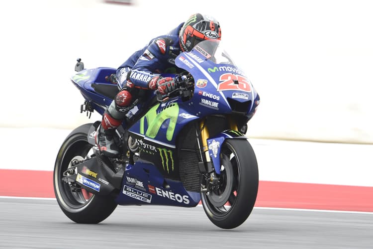 Maverick Vinales brauste auf Platz 2