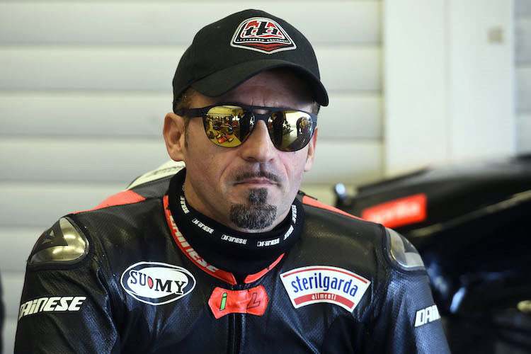 Aprilia-Testpilot Max Biaggi