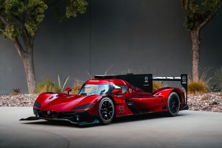 Der Mazda DPi in 'Soul Red Crystal'