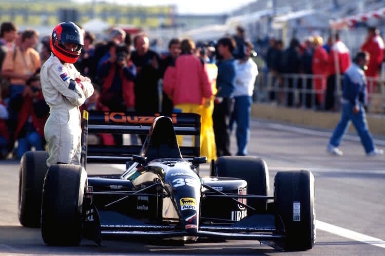 Perry McCarthy in Spanien 1992