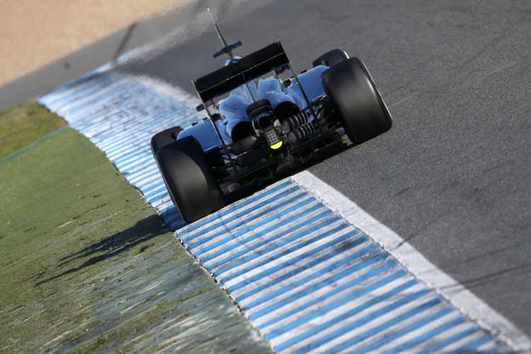 Revolutionäres Heck: Die McLaren-Ingenieure haben mit ihrem MP 4-29 die Konkurrenz überrascht