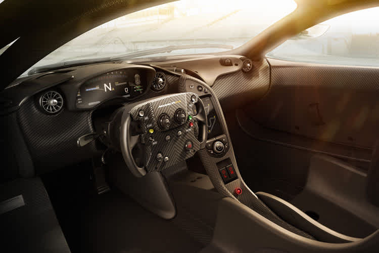 Der Innenraum des P1 GTR