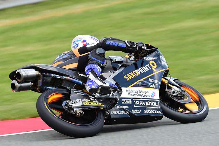 John McPhee auf der Honda des Racing Team Germany