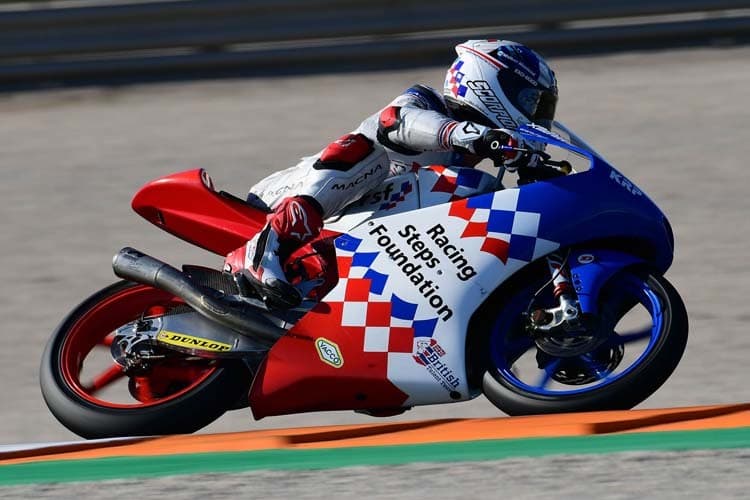 John McPhee auf der 2016-KTM in Valencia