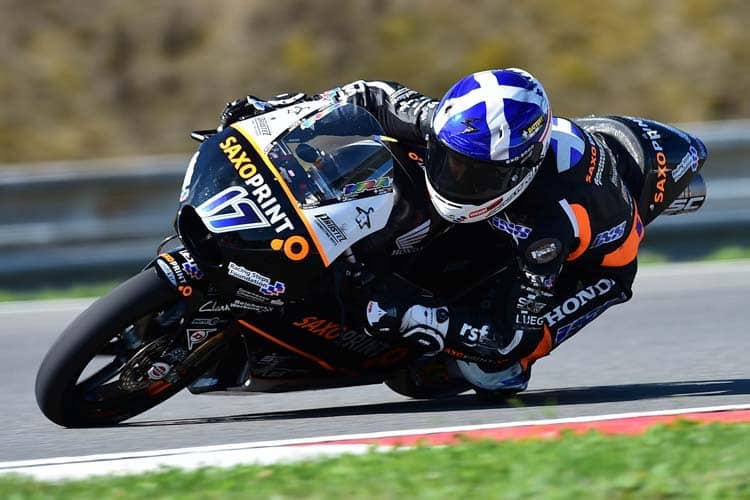 John McPhee auf der Honda des Racing Team Germany