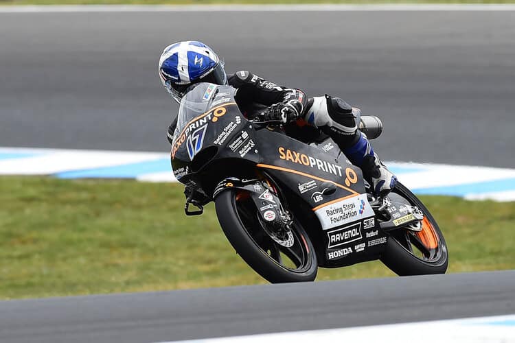 John McPhee beim GP von Australien 2015