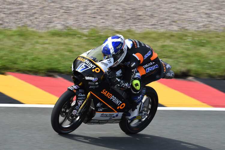 John McPhee auf dem Sachsenring