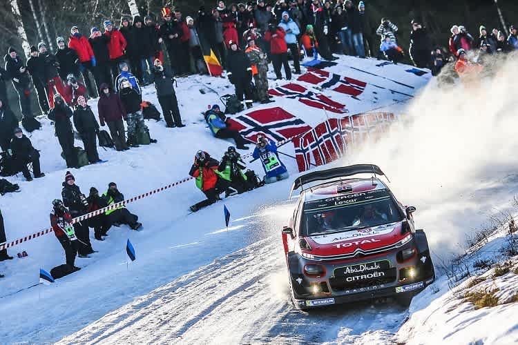 Kris Meeke fühlt sich im Schnee wohl