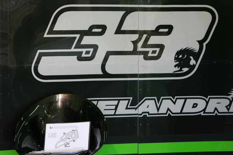 Valencia-Test im November 2008: Melandri war für 2009 engagiert, im Januar 2009 stieg das Werk aus