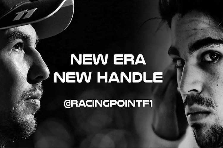 Sergio Pérez und Lance Stroll fahren für Racing Point
