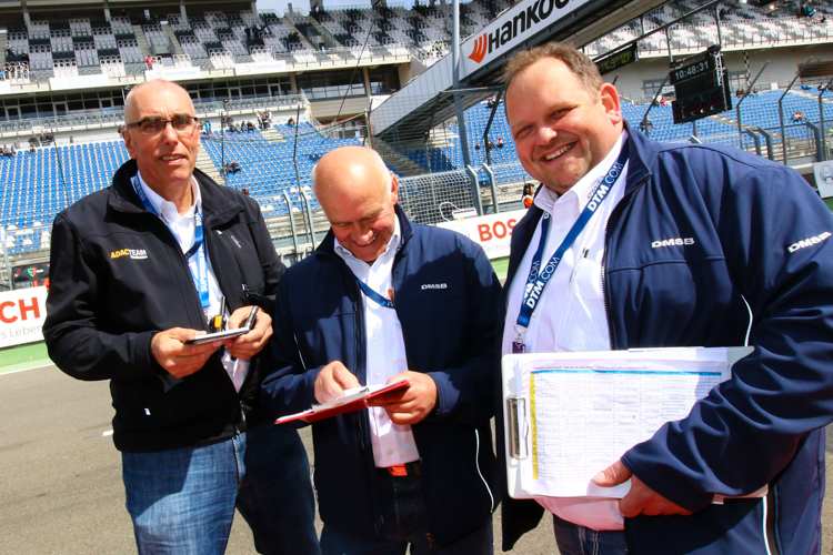 Rüdiger Merdes, Emil Braun und Kai Hommes kämpfen mit Leidenschaft für die IDM