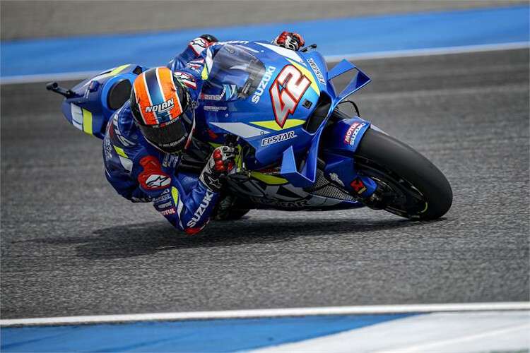 Alex Rins in Thailand