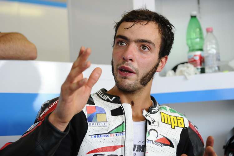 Testfahrer Michele Magnoni