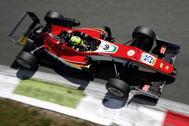 Mick Schumacher mit seinem Formel-3-Renner