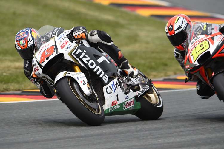 Sachsenring: Jack Miller vor Alvaro Bautista (Aprilia)