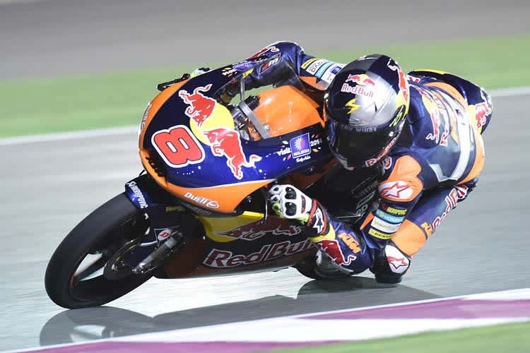 KTM-Pilot Jack Miller: Schnellster Moto3-Pilot in Katar!