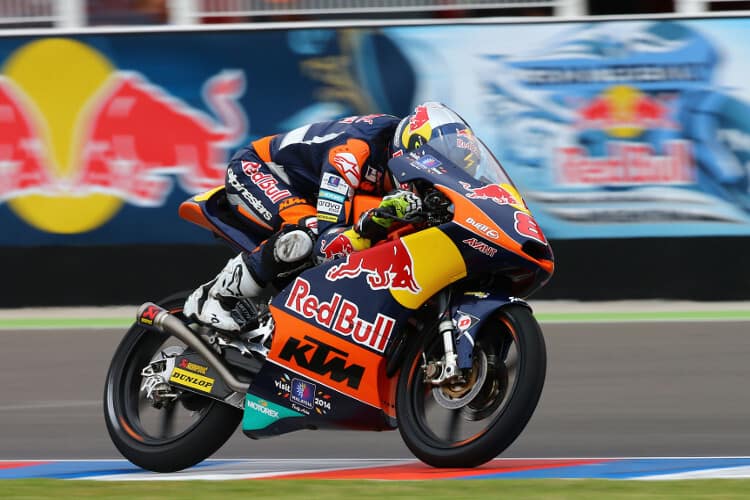 WM-Leader Jack Miller auf der KTM des Ajo-Teams