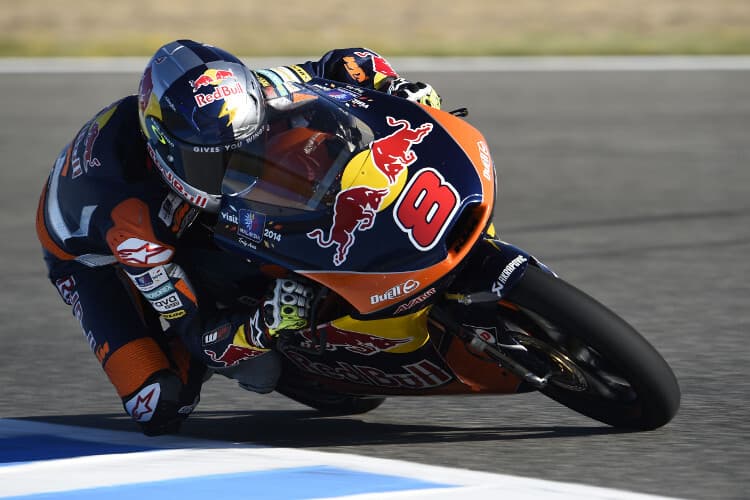 WM-Leader Jack Miller auf der KTM des Ajo-Teams