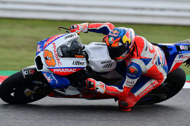 Jack Miller steigerte sich im FP3 vom 15 auf den zehnten Platz