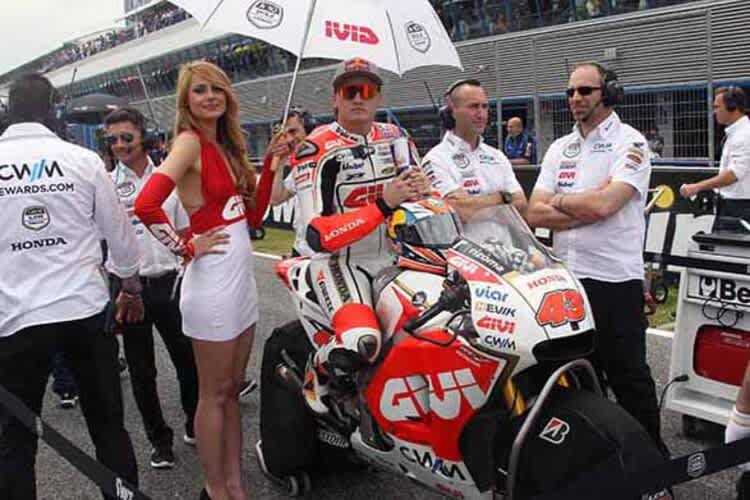 Jack Miller vor dem Start zum Jerez-GP