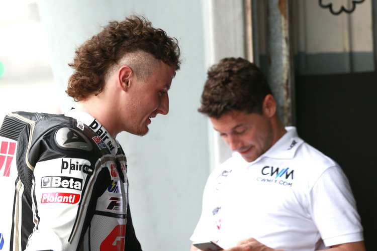 Jack Miller mit Lucio Cecchinello