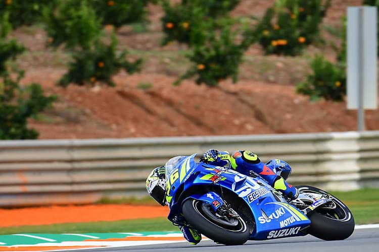 Joan Mir beendete seinen ersten MotoGP-test als 14.