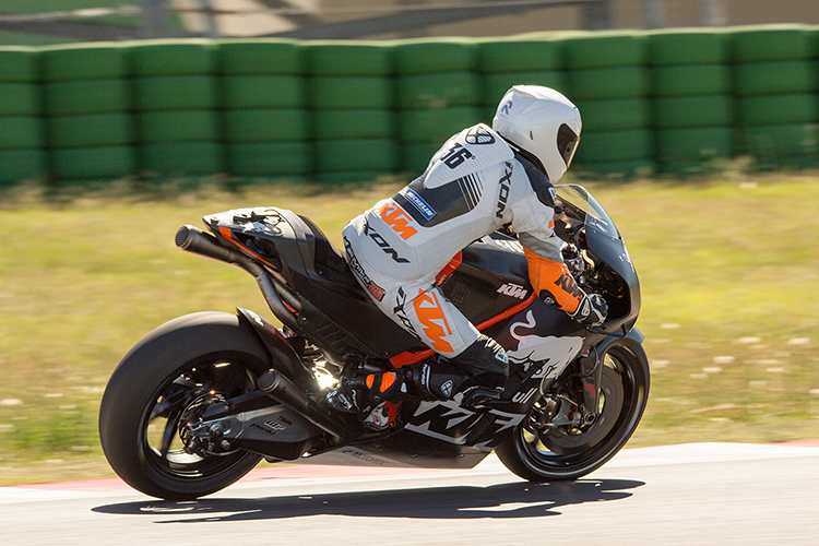 Mika Kallio auf der MotoGP-KTM in Misano