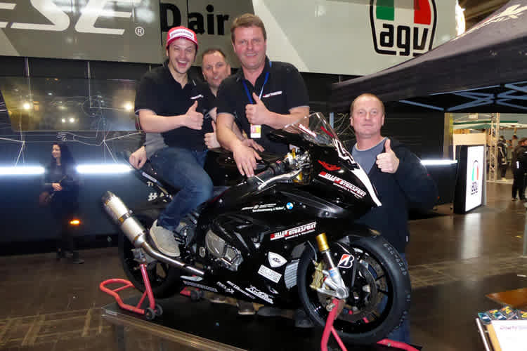 Nico Müller, Falk Galsterer, Albrecht Wendritsch und Dirk Warmbrunn (v.l.)