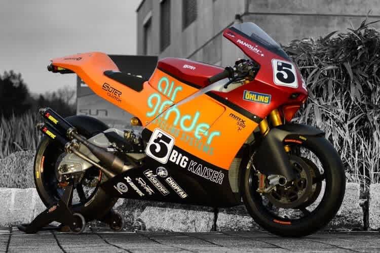 Die Suter MMX500TT soll in drei Jahren auf Sieg getrimmt werden