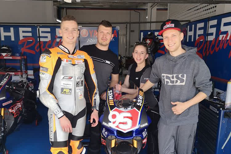 Jan Mohr (li.) fährt statt Dominic Schmitter (re.)