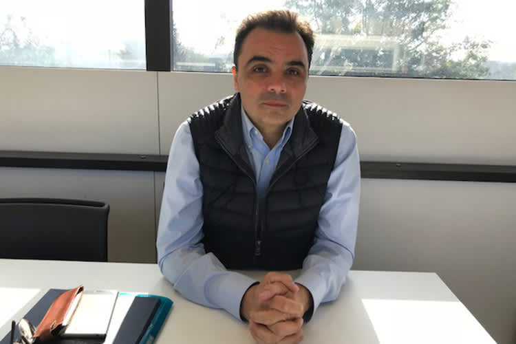 Luca Montiron im Marc VDS-Büro