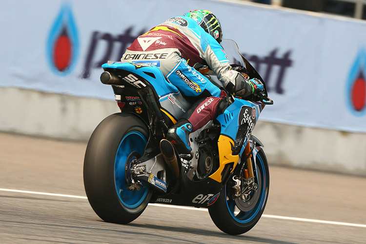 Franco Morbidelli in Thailand