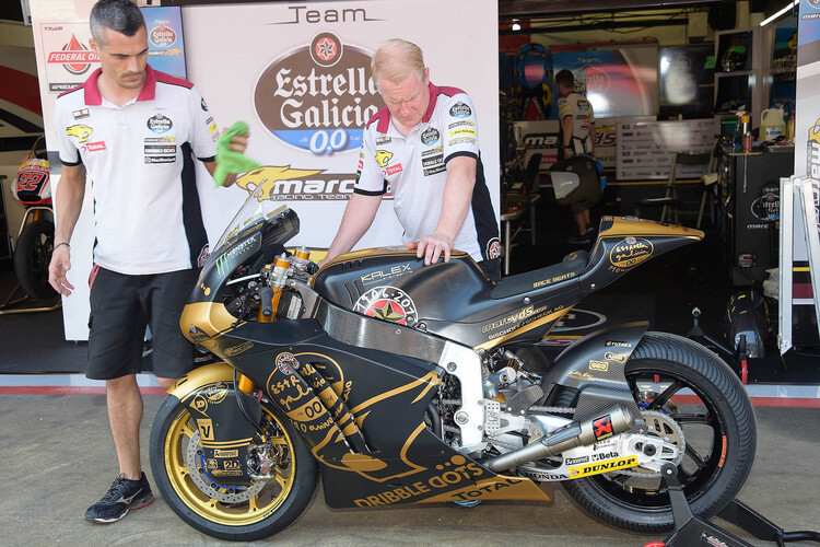 So wird das Moto2-Bike von Morbidelli am Sonntag aussehen