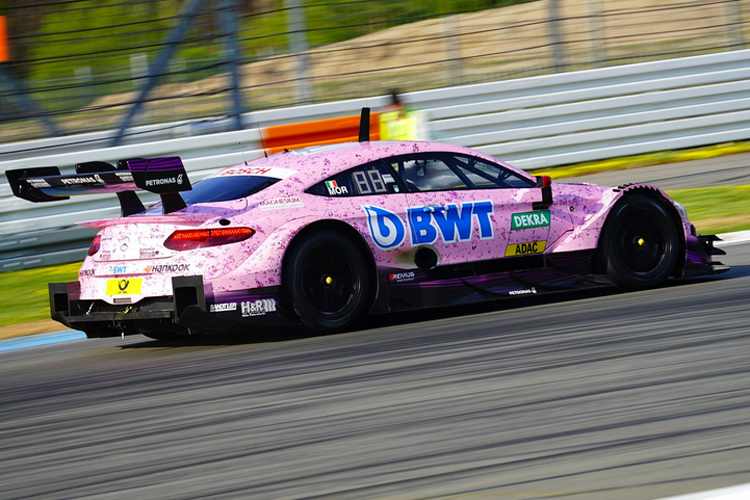 Edoardo Mortara in seinem Mercedes