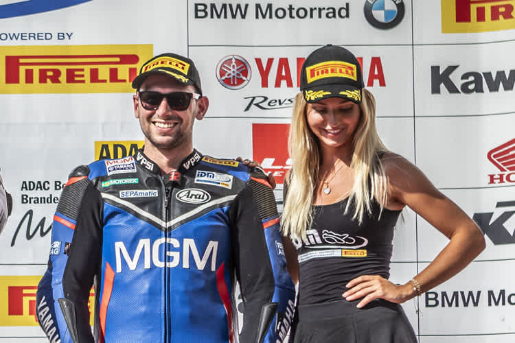 Marc Moser in netter Gesellschaft