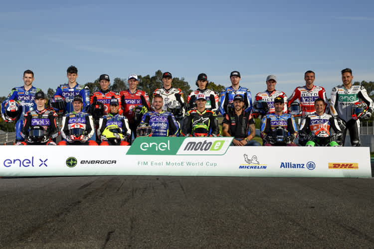 Die MotoE-Piloten der Saison 2019