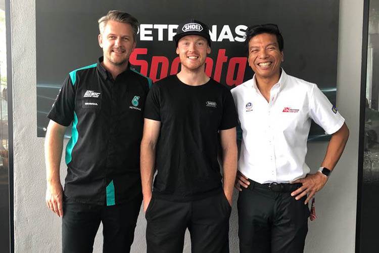 Johan Stigefelt, Bradley Smith und Razlan Razali