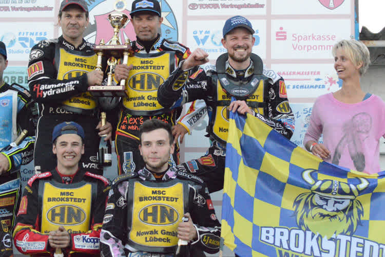 Das siegreiche Team aus Brokstedt