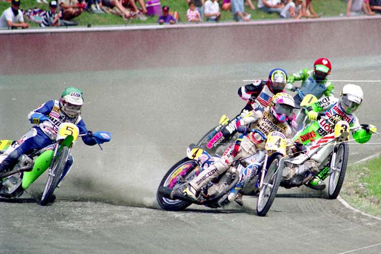 Karl Maier (4) gegen Egon Müller (5) und Simon Wigg (3)