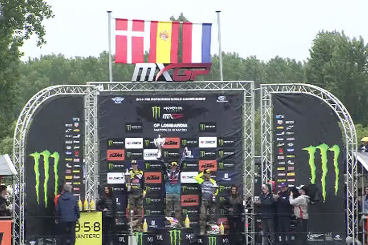 Jorge Prado gewinnt den Grand-Prix of Lombardia vor Thomas Kjer-Olsen und Davy Pootjes