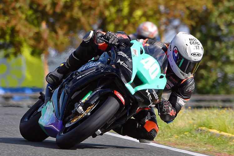 Nadieh Schoots gelang in Schleiz die schnellste Rennrunde im zweiten IRRC-Superbike-Lauf