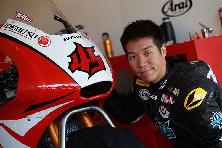 Tetsuta Nagashima tritt 2018 für das Idemitsu Honda Team Asia